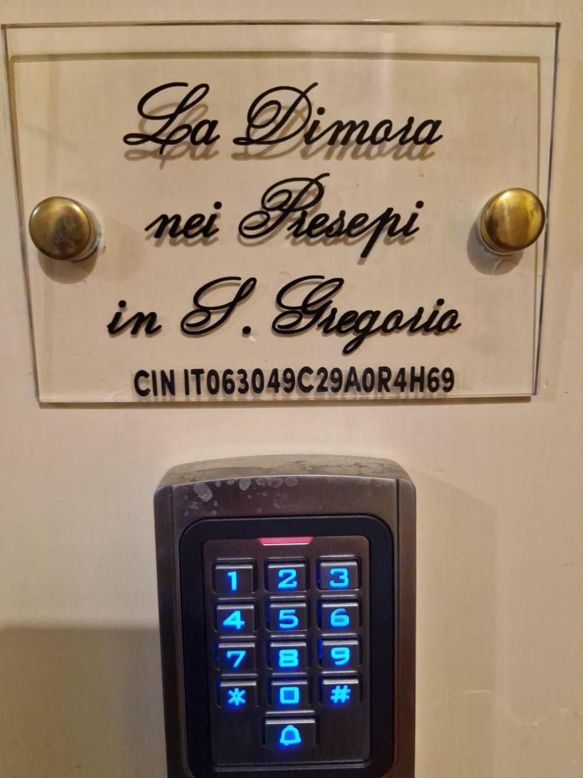 Apartmán La Dimora Nei Presepi In San Gregorio Neapol Exteriér fotografie